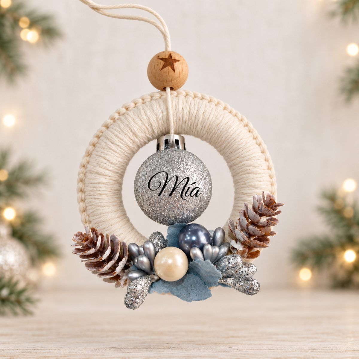 Esfera Azul Personalizada