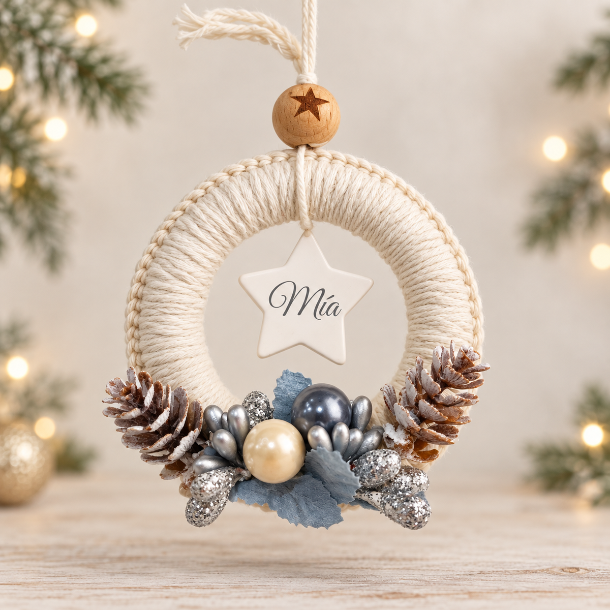 Esfera Azul Personalizada