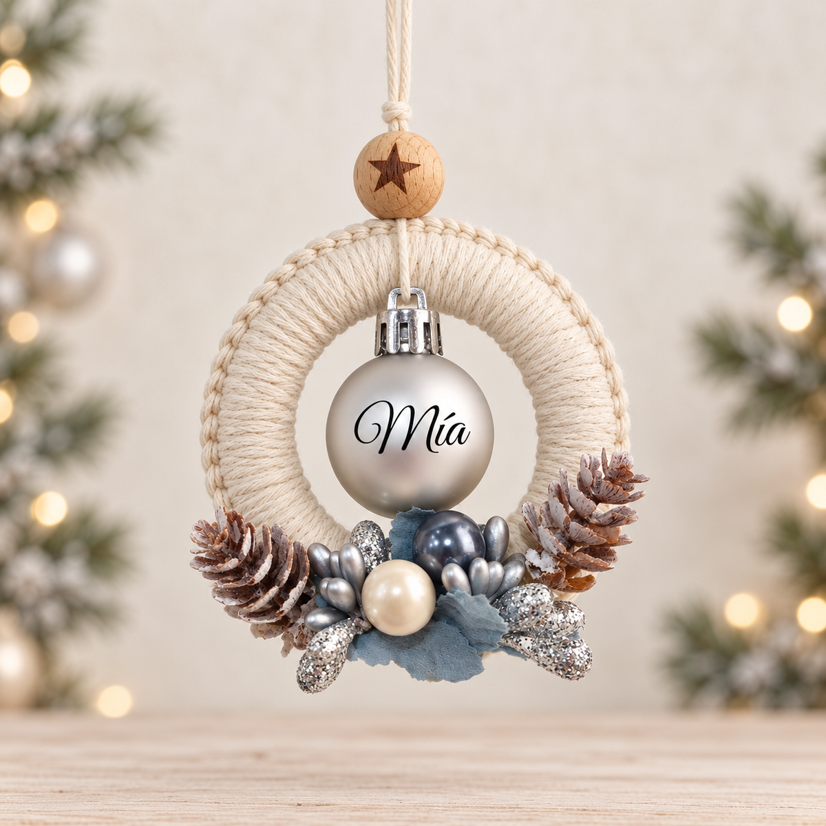 Esfera Azul Personalizada