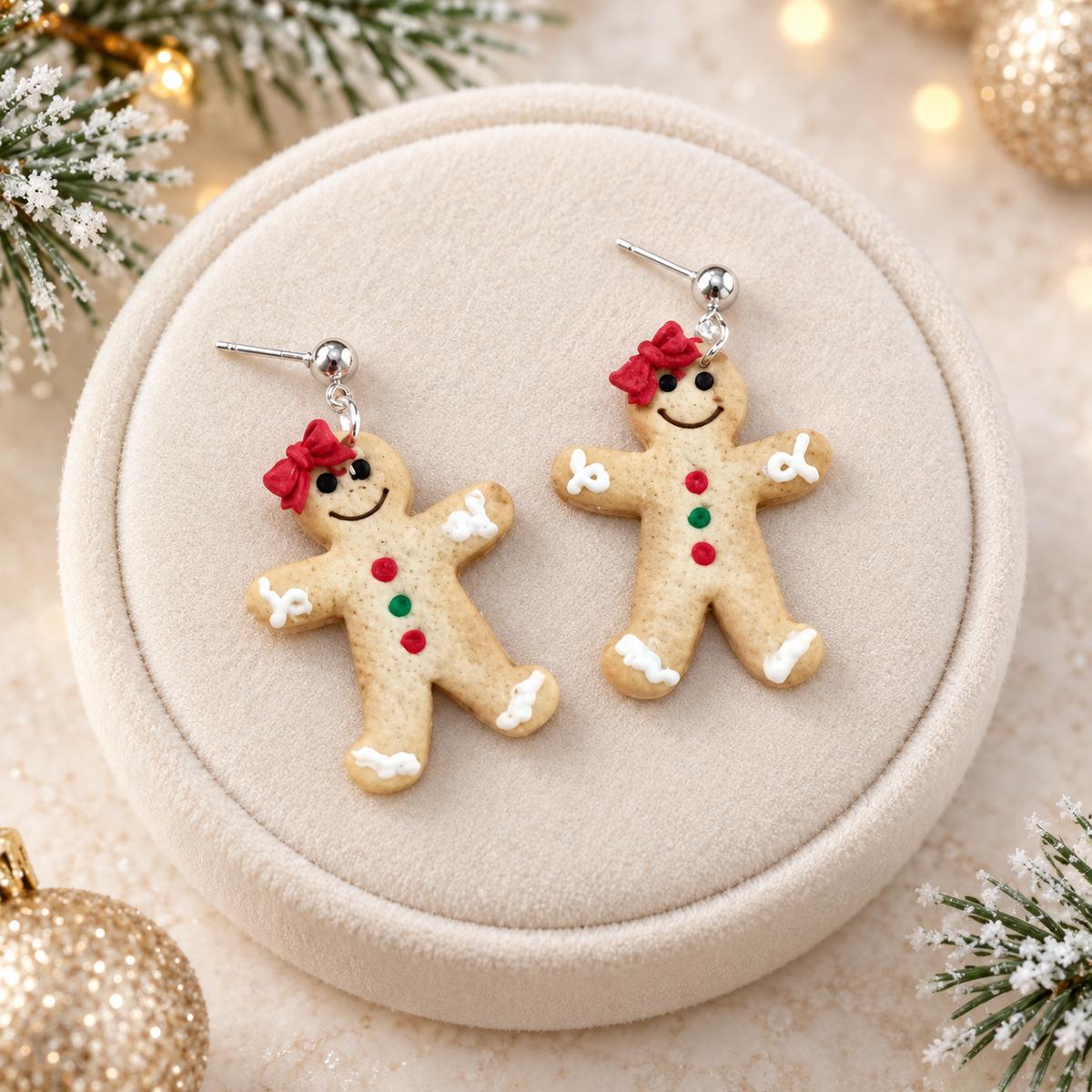 Pendientes Galleta de Jengibe