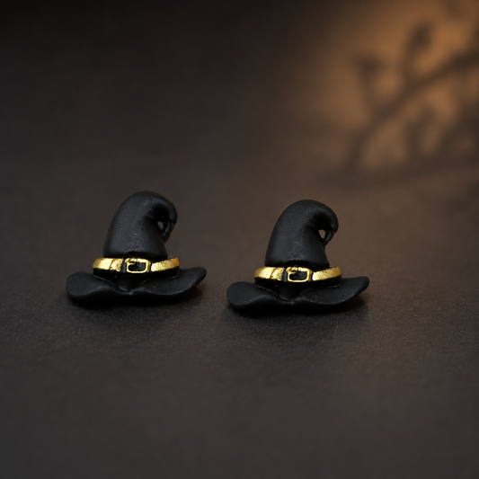 Pendientes Sombrero Bruja