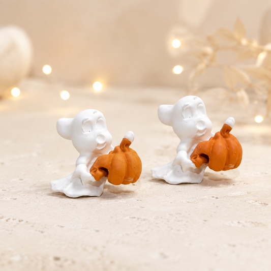 Pendientes Fantasma Calabaza