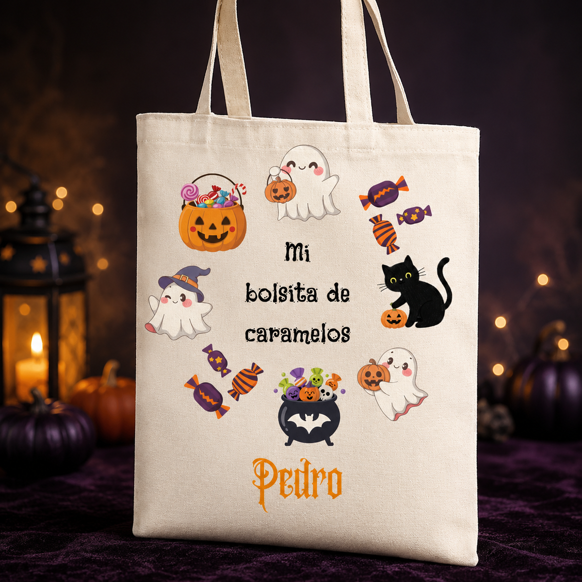 Bolsa Tote Personalizada Halloween