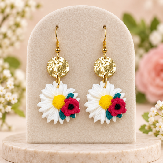 Pendientes Margarita de Mayo