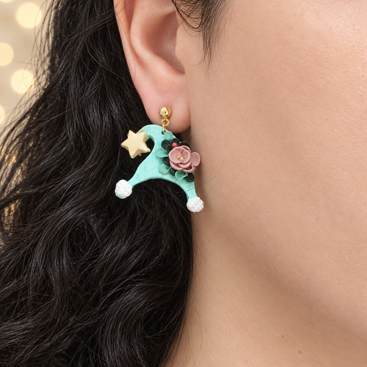 Pendientes Gorro