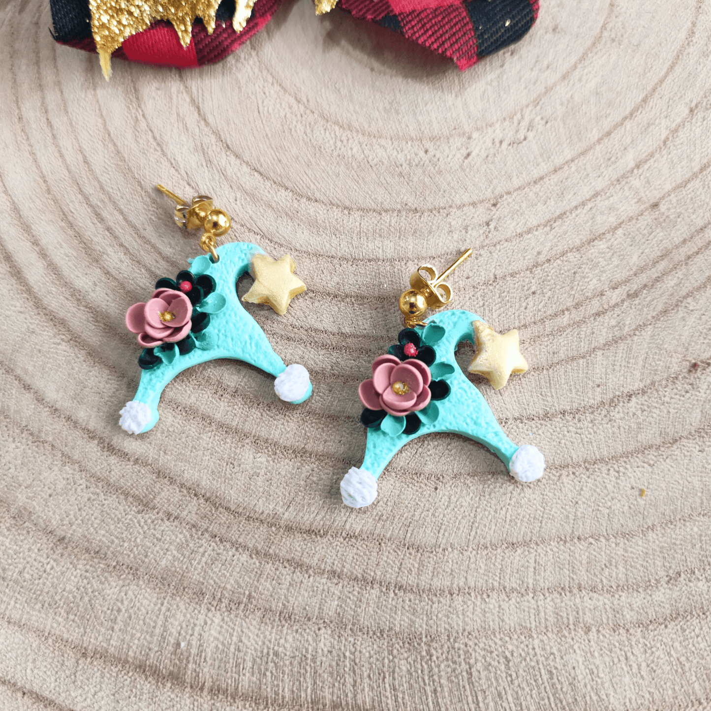 PENDIENTES GORRO ELFO