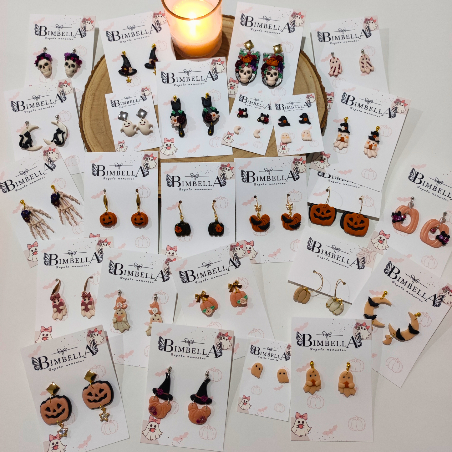 PENDIENTES TERRORIFIC PUMPKIN