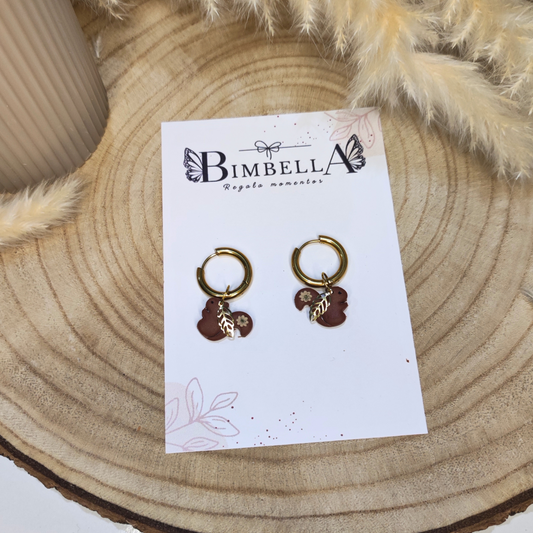 PENDIENTES ARO ARDILLA