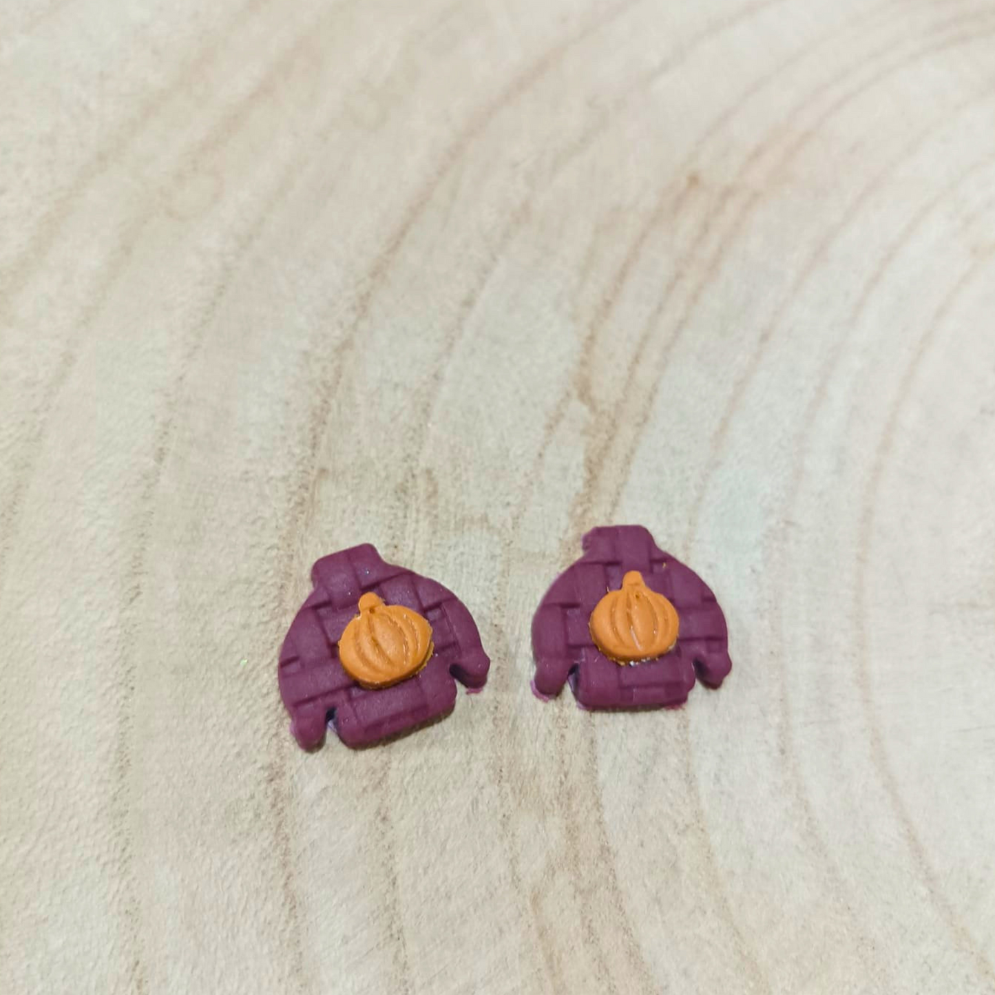 PENDIENTES JERSEY DE OTOÑO