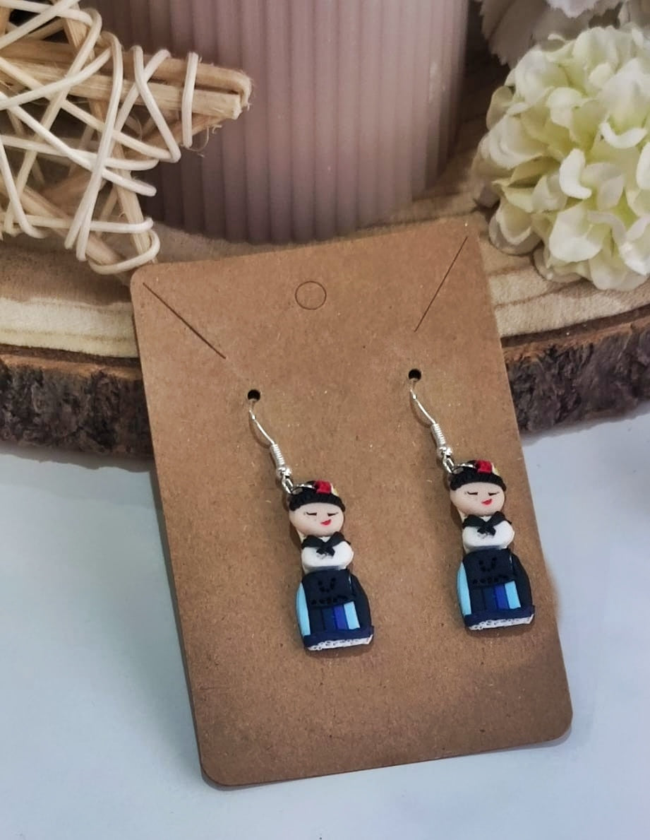 PENDIENTES MINI LABRADORA