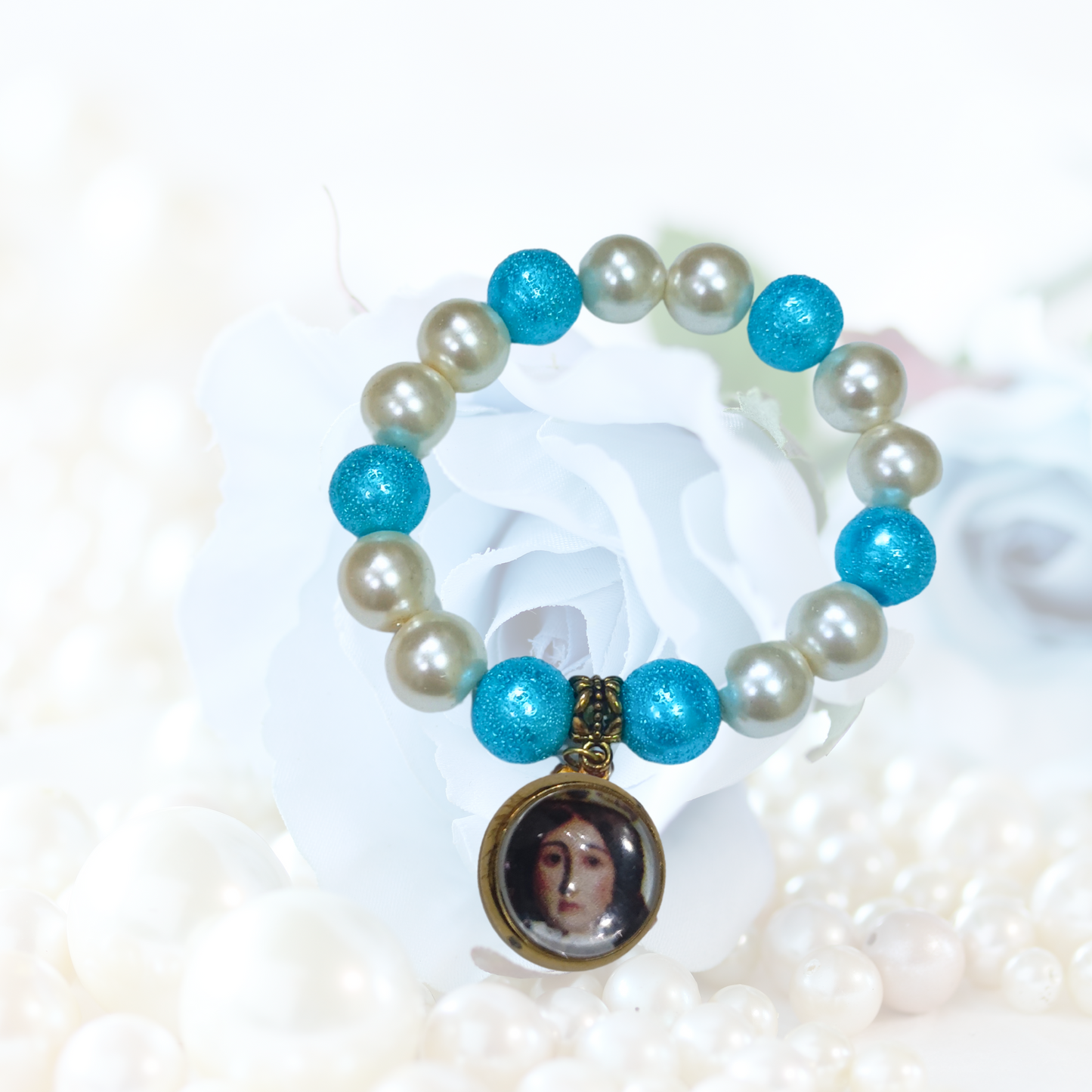 PULSERA AZUL GRANDE