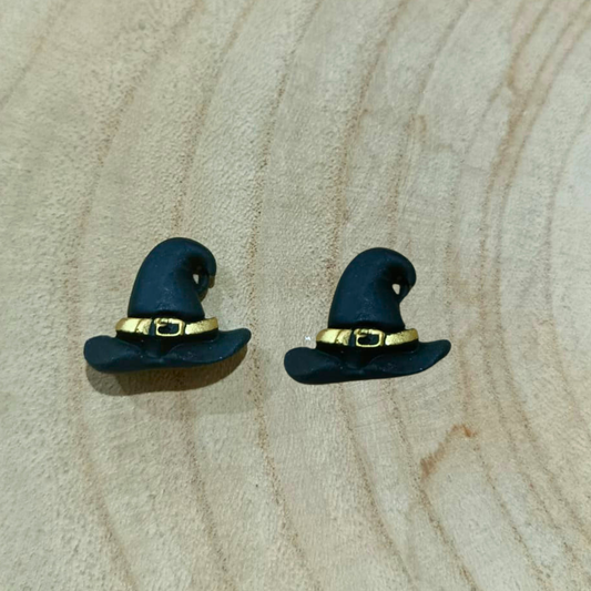 PENDIENTES SOMBRERO BRUJA