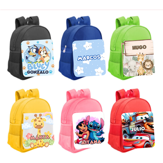 MOCHILA PERSONALIZADA INFANTIL