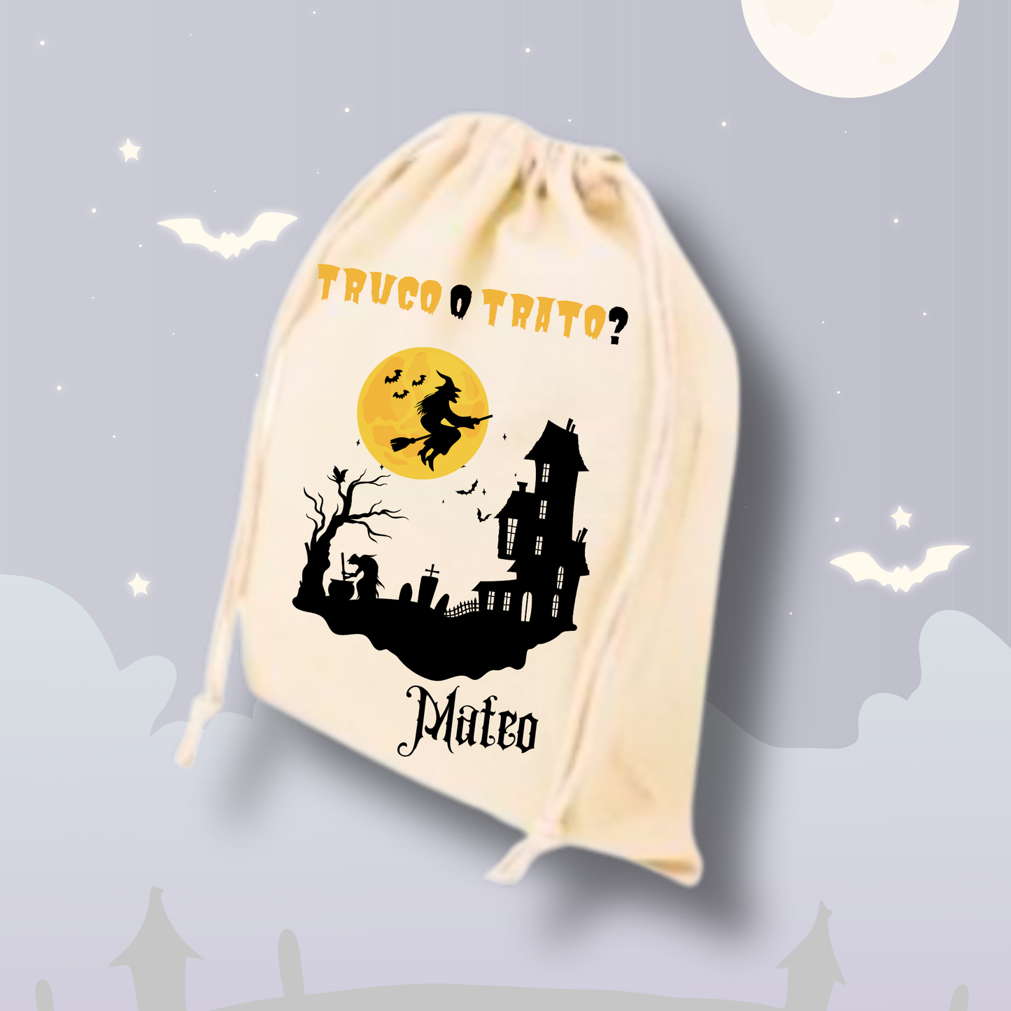 SACO PEQUEÑO HALLOWEEN