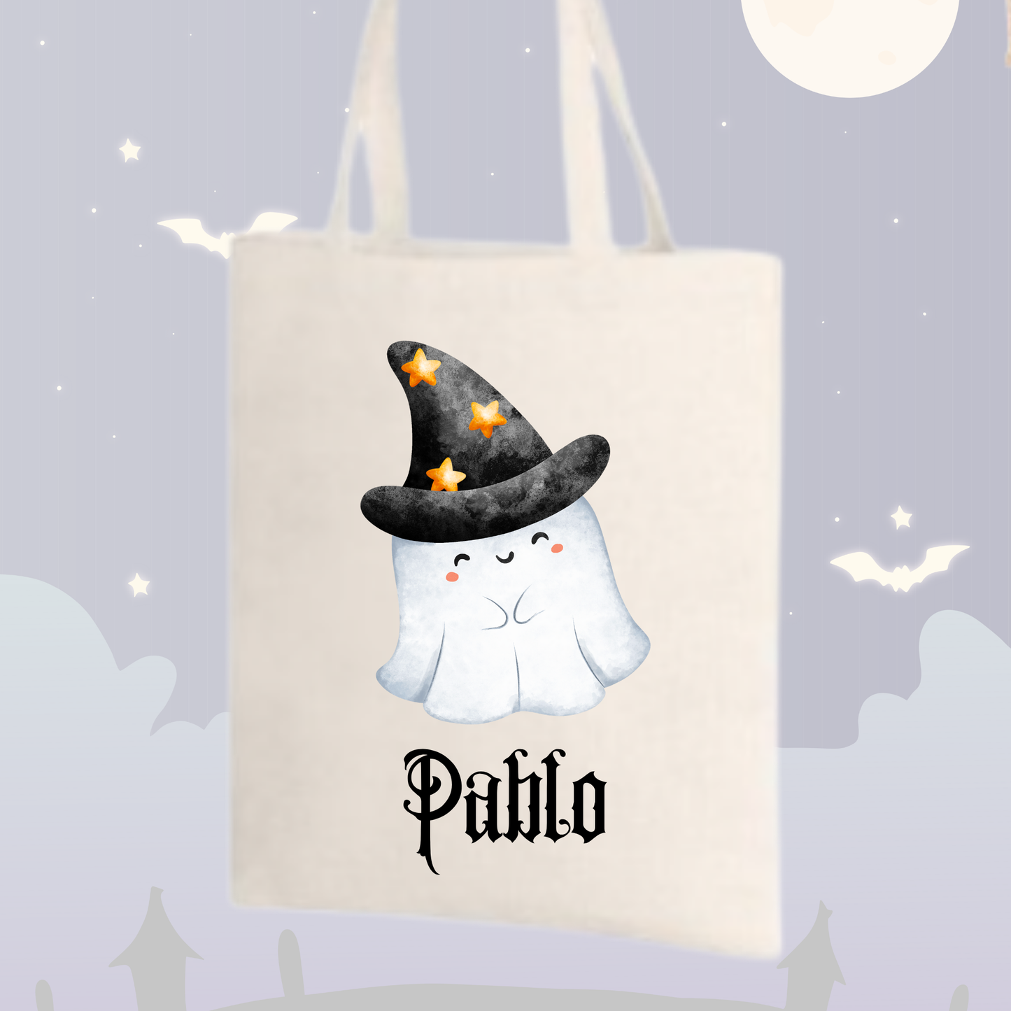 BOLSA TOTE PERSONALIZADA HALLOWEEN