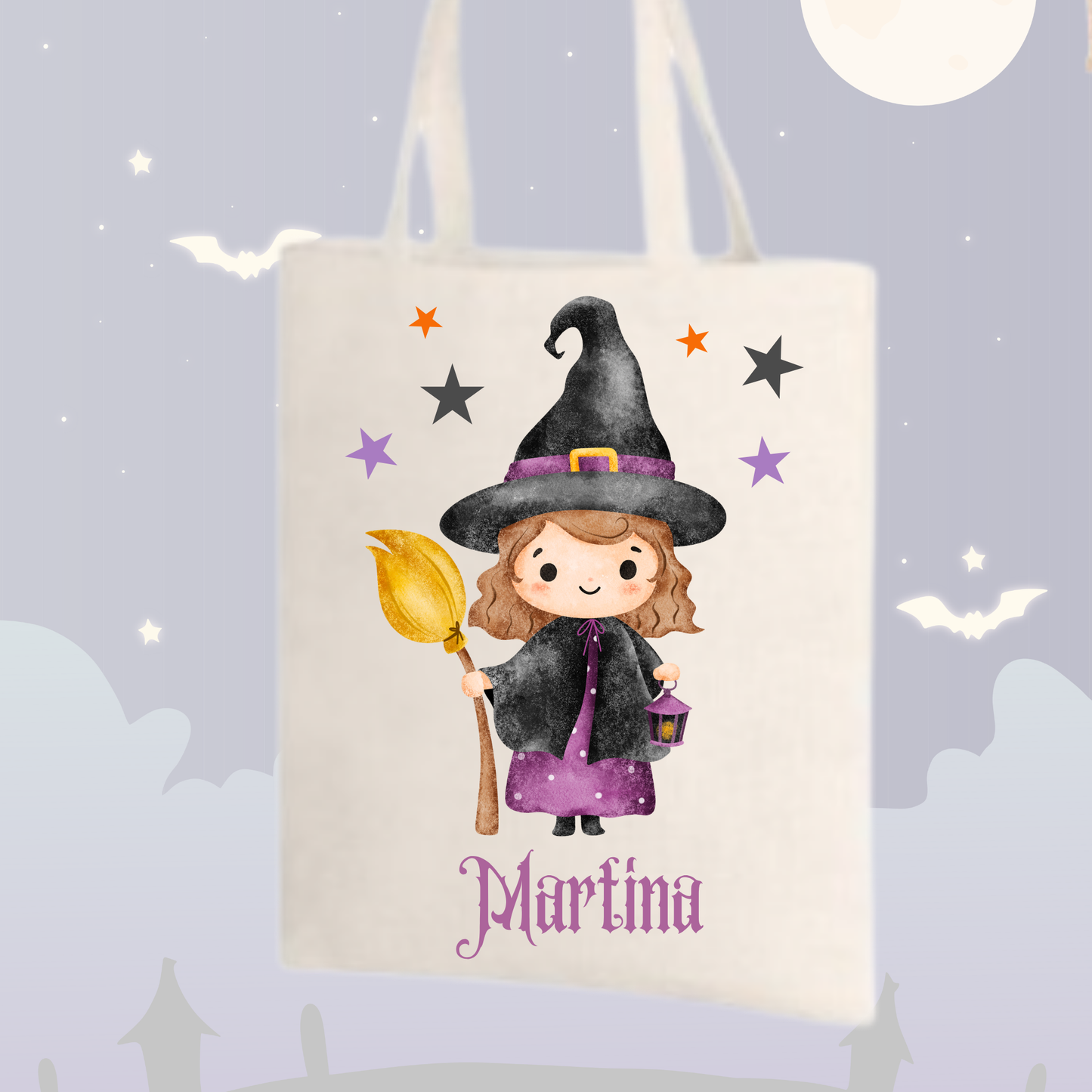 BOLSA TOTE PERSONALIZADA HALLOWEEN
