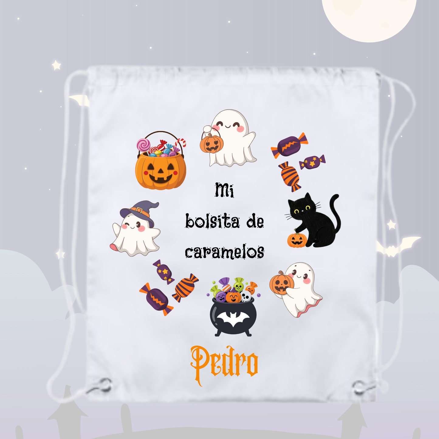 MOCHILA NIÑO GOLOSINAS PERSONALIZADO VARIOS MODELOS