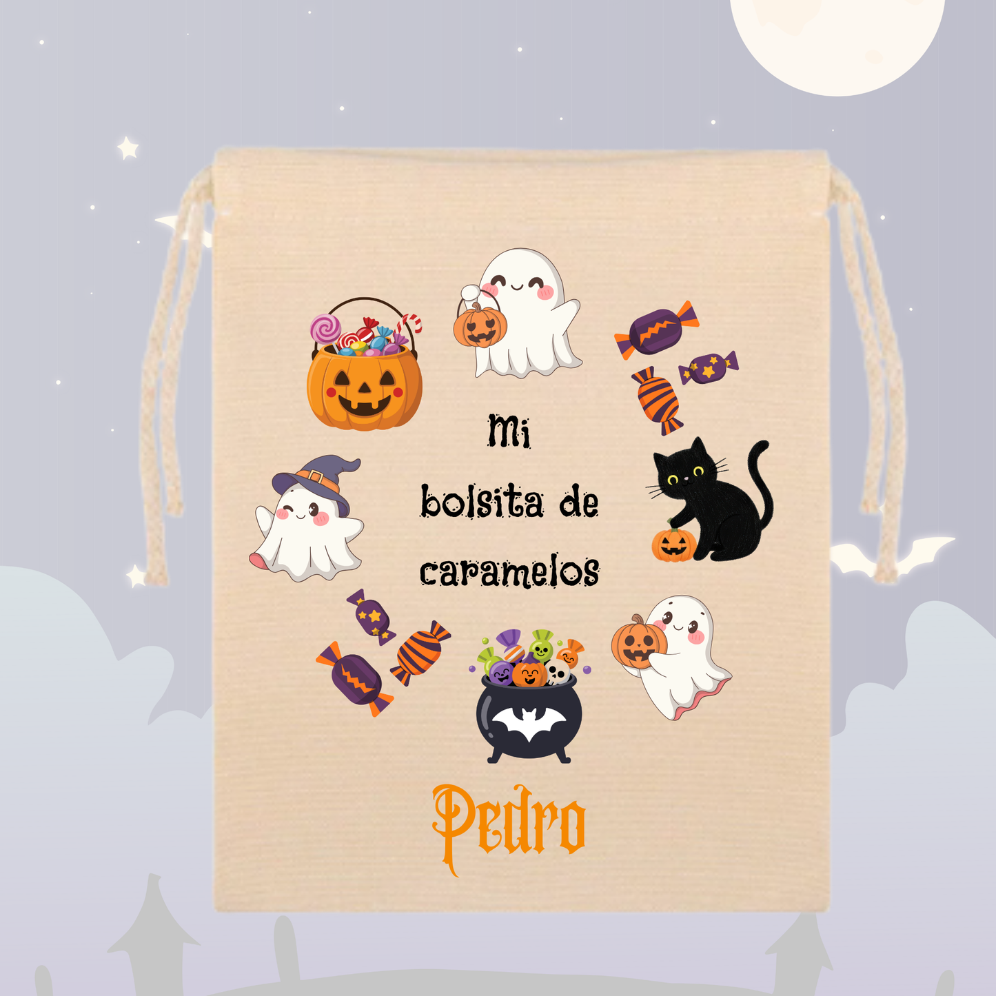 SACO GOLOSINAS PERSONALIZADO VARIOS MODELOS