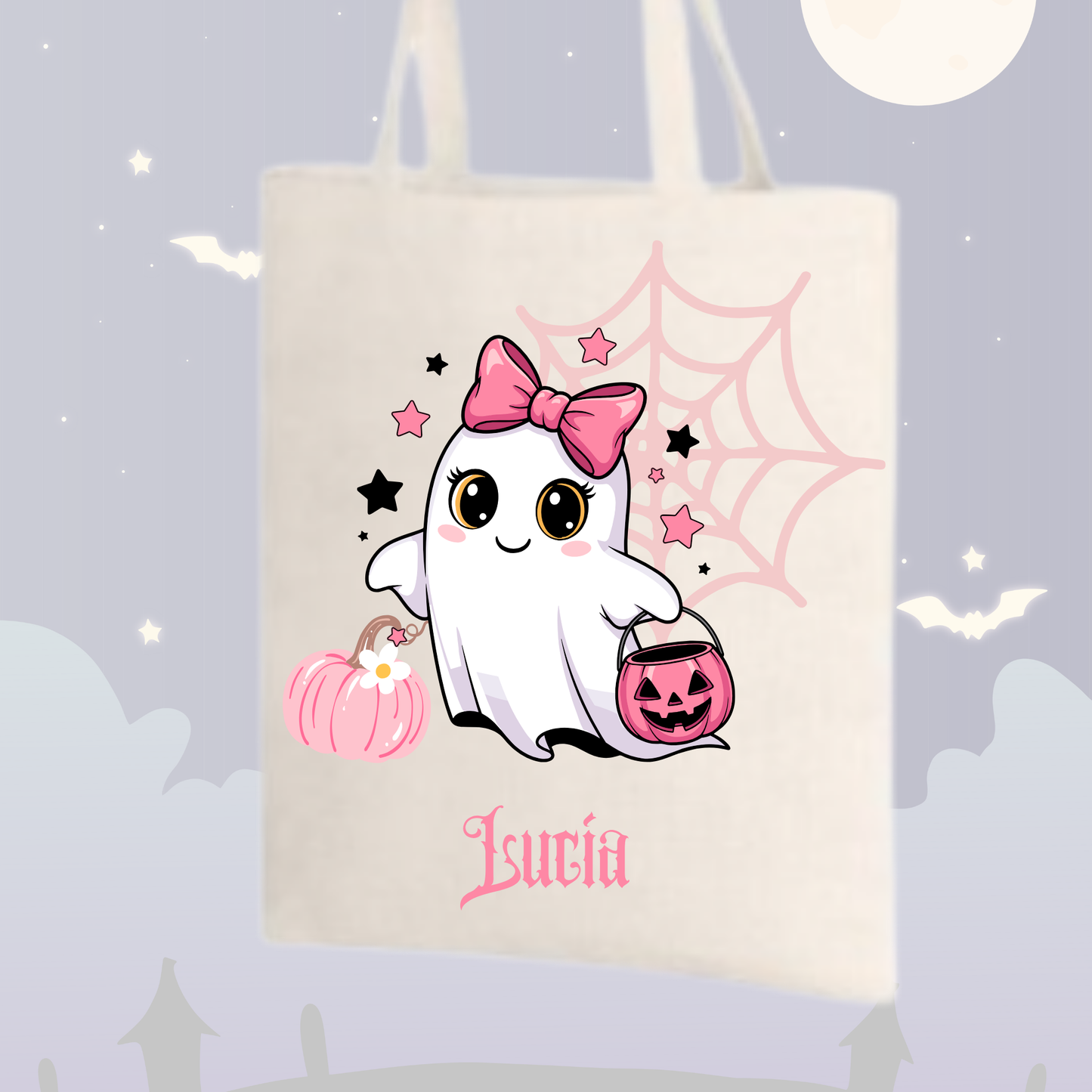 BOLSA TOTE PERSONALIZADA HALLOWEEN