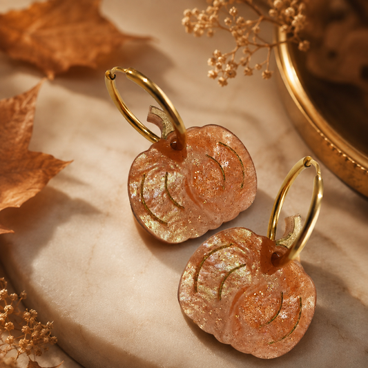 Pendientes Pumpkin Glow