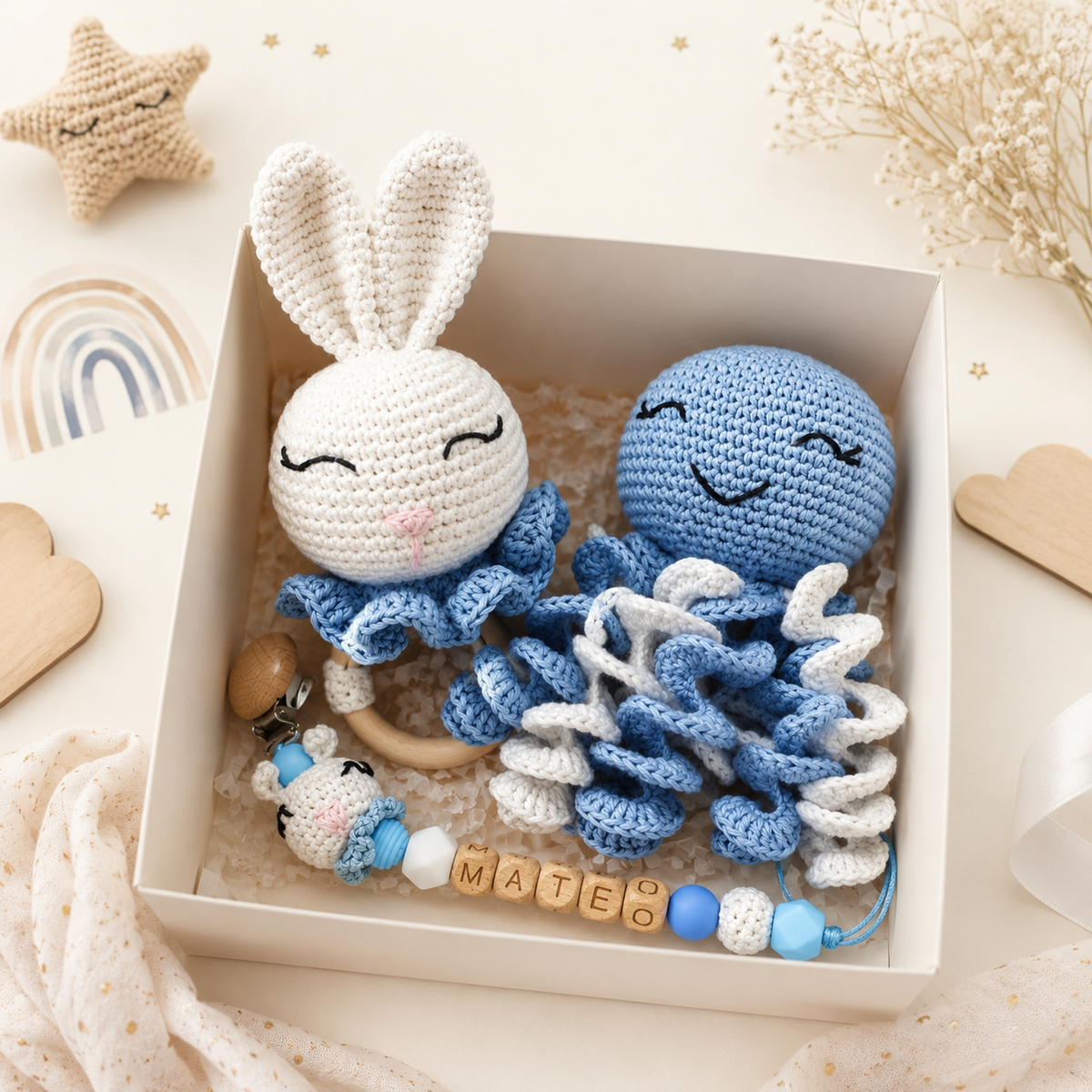 Baby Box Crochet, detalle 2