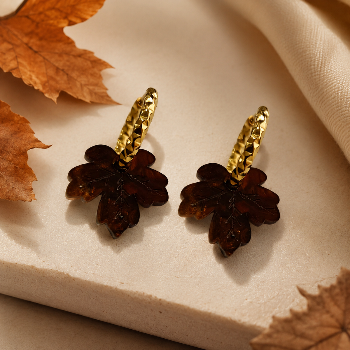 Pendientes Maple