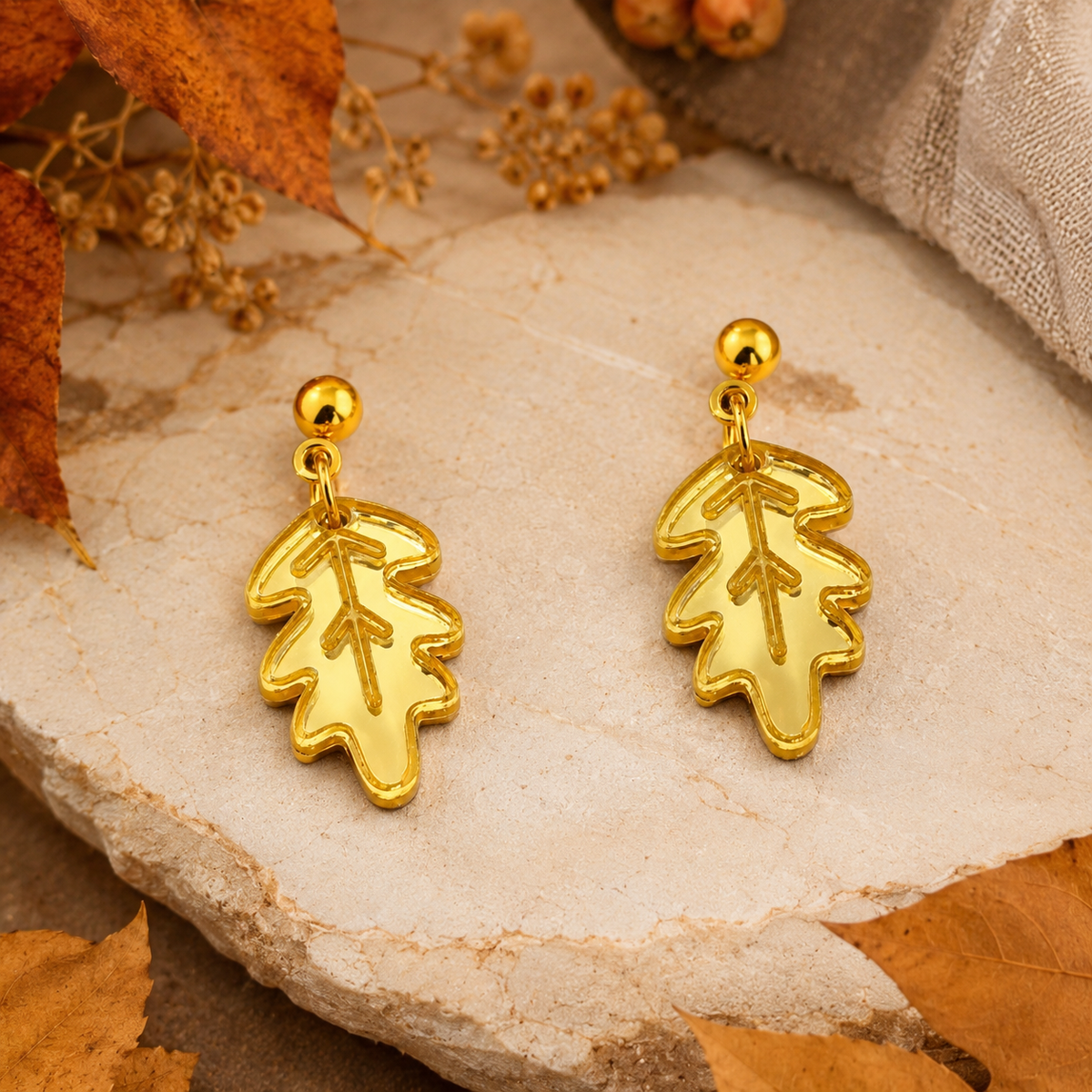 Pendientes Otoño Dorado