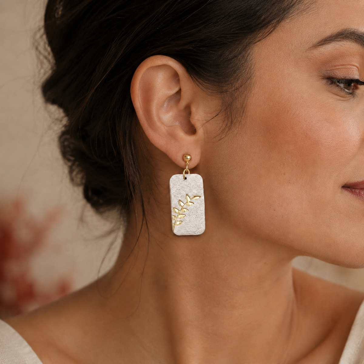 Pendientes Kimberly, detalle 2