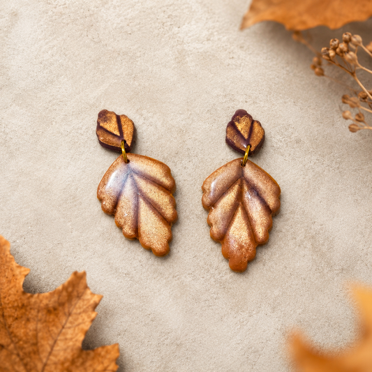 Pendientes Hojas de Otoño
