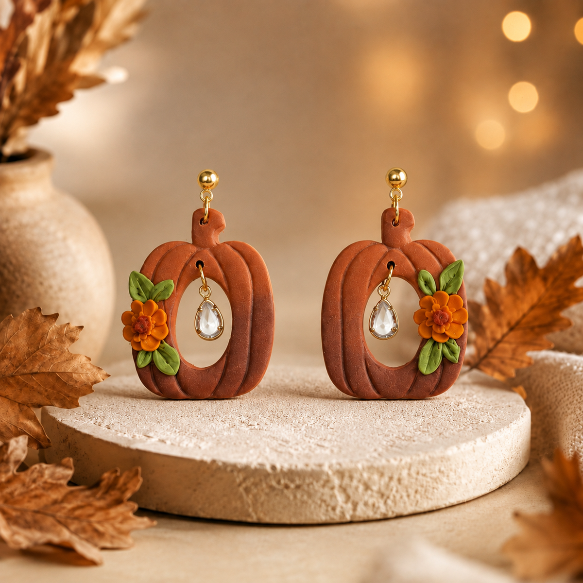 Pendientes Pumpkin