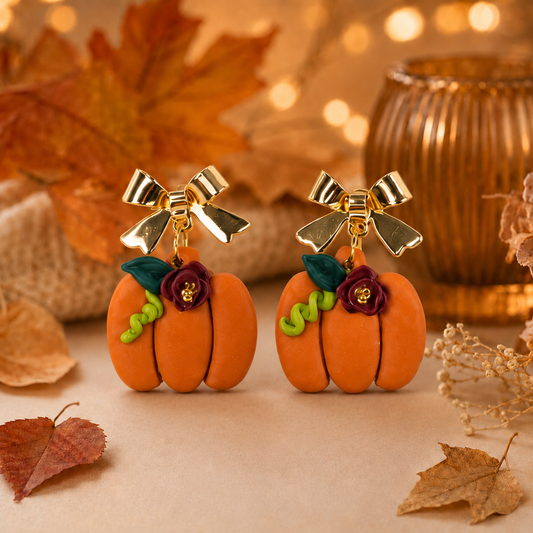 Pendientes Calabaza