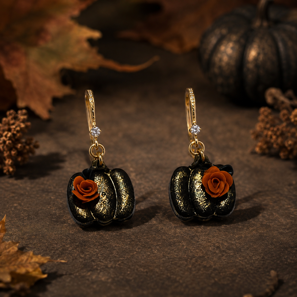 Pendientes Gold Pumpkin