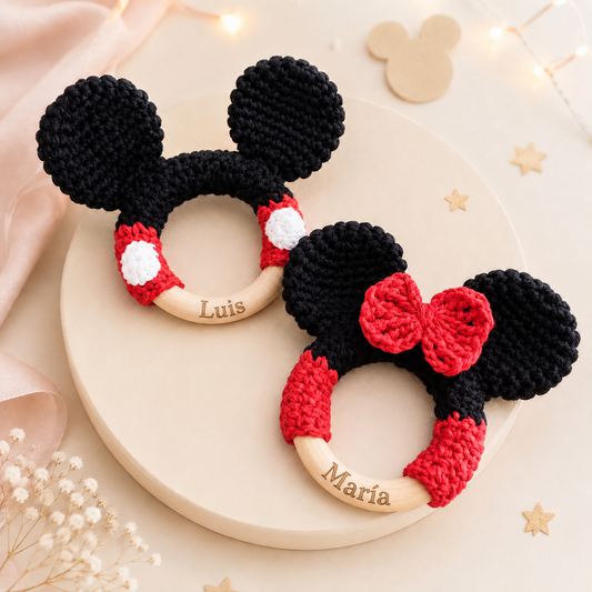 Mordedor Mickey y Minnie Mouse
